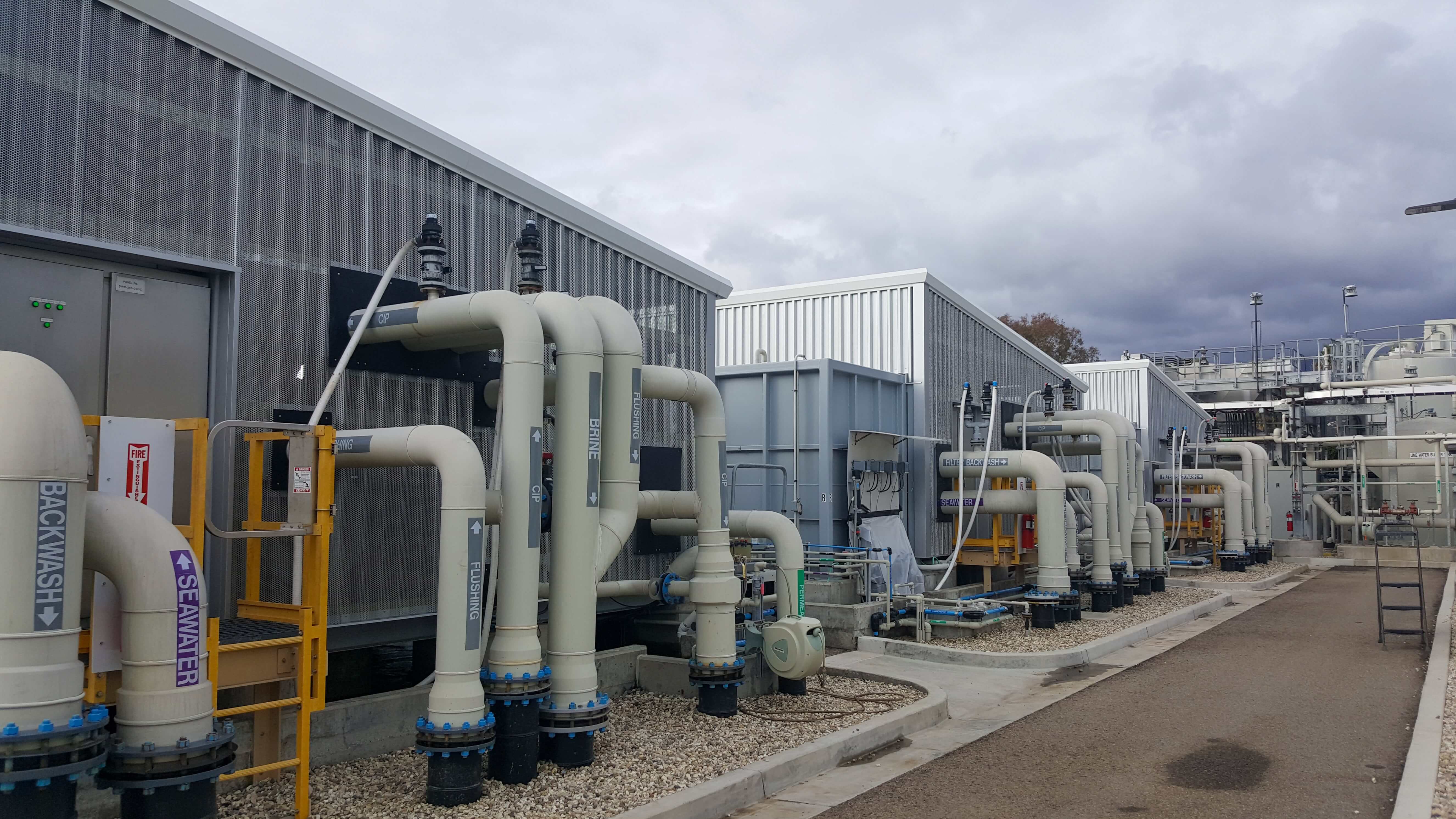 Charles Meyer Desalination Plant Enclosure