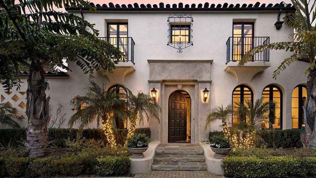 Hedgerow Spanish Colonial-Style