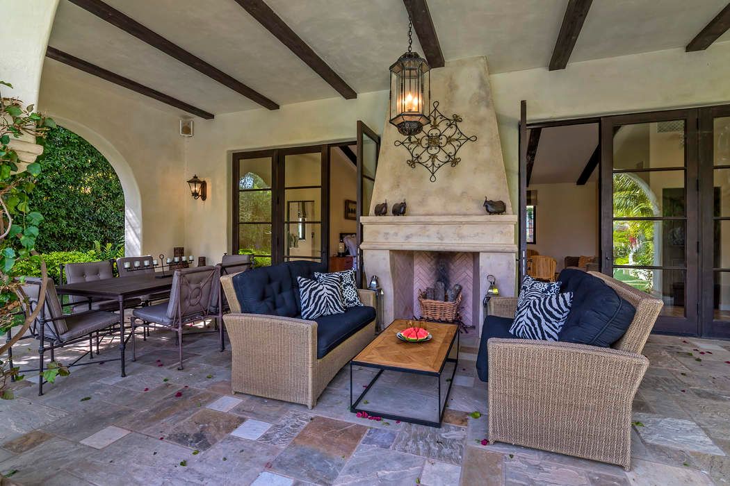 Hedgerow Spanish Colonial-Style p
