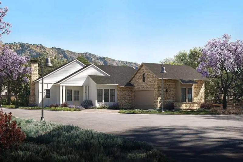 Plan 1 residence at The Santa Barbara Polo Residences